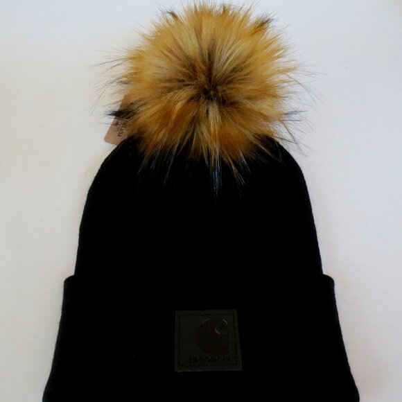 Carhartt Beanie Handmade in USA Pom